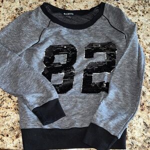 Nice Miss Chievous sequin sweatshirt M